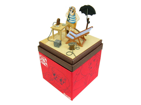 Miniatuart Kit Studio Ghibli Series : Porco's Secret Base