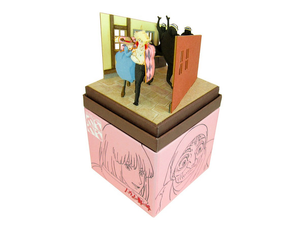 Miniatuart Kit Studio Ghibli Mini : Howl's Moving Castle - Howl Runs Away with Sophie