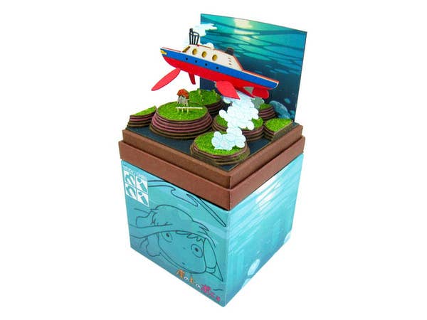 Miniatuart Kit Studio Ghibli Mini : Ubazame-Go & Sea Farm