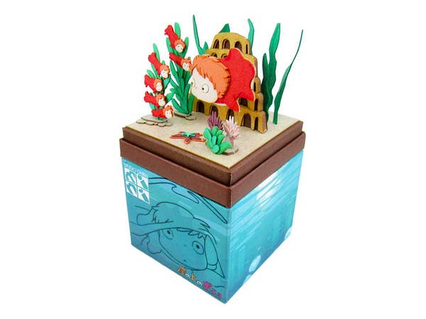 Miniatuart Kit Studio Ghibli Mini : Ponyo & Ponyo's Sisters