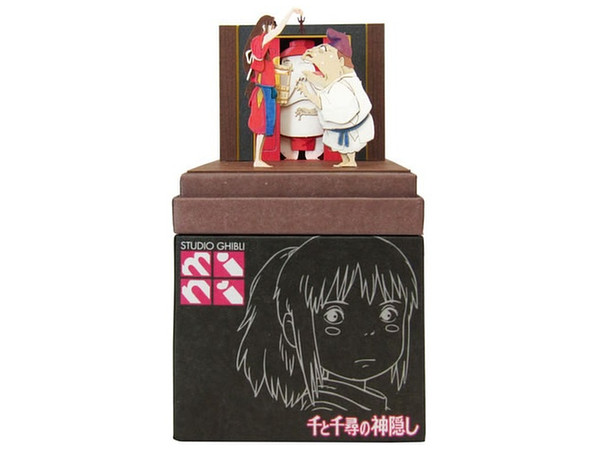 Miniatuart Studio Ghibli mini Spirited Away Lin, Bandai-gaeru & Oshira-sama [MP07-72]