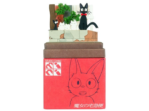 Miniatuart Kit Studio Ghibli mini Kiki's Delivery Service: Jiji & Kittens