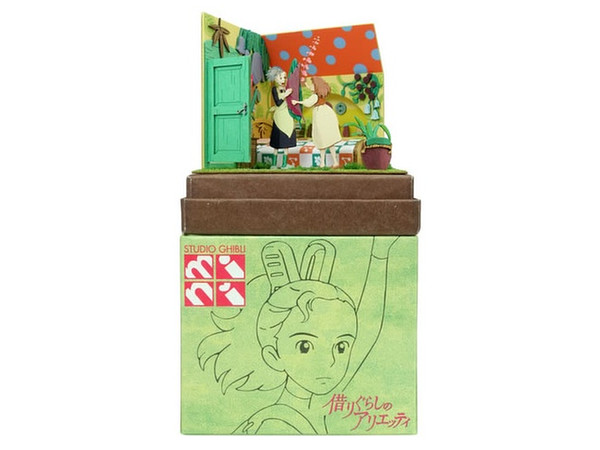 Miniatuart Kit Studio Ghibli mini Arrietty: Homily & Arrietty