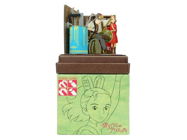 Miniatuart Kit Studio Ghibli mini Arrietty: Pod & Arrietty