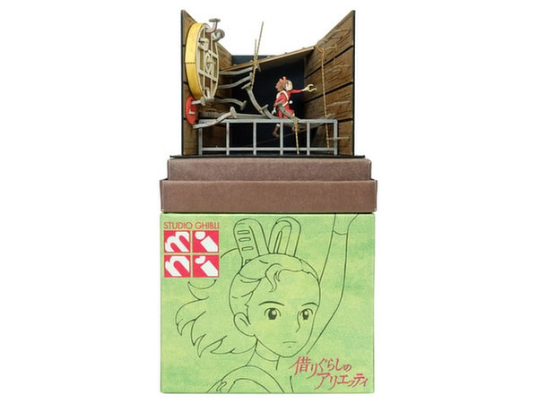 Miniatuart Kit Studio Ghibli mini Arrietty: Borrowing is fun