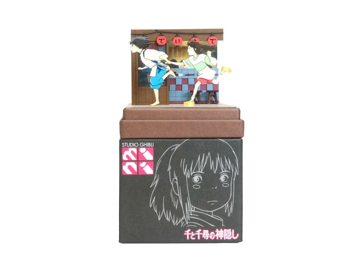 Miniatuart Kit Studio Ghibli Mini: Running Haku and Chihiro