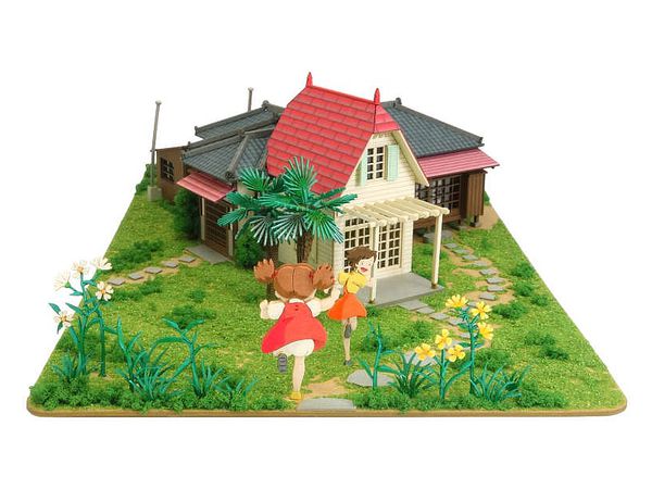 Miniatuart Kit Studio Ghibli: Satsuki and Mei's House
