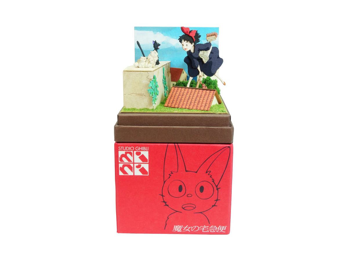 Miniature Kit Studio Ghibli mini Kiki's Delivery Service Witch's Kiki And Gigi's Family