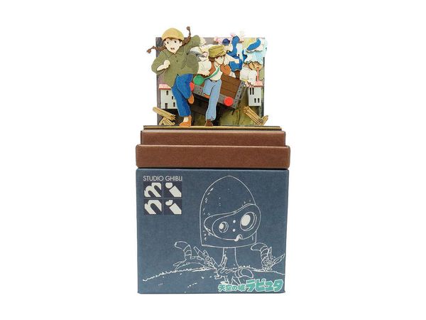 Miniatuart Kit Studio Ghibli mini Laputa: Escape Sheeta and Pazu