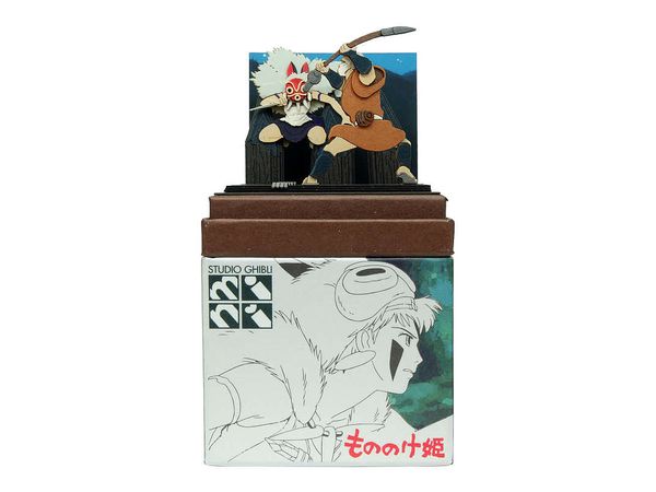 Miniatuart Kit Studio Ghibli mini Princess Mononoke: Princess Mononoke's Night Attack