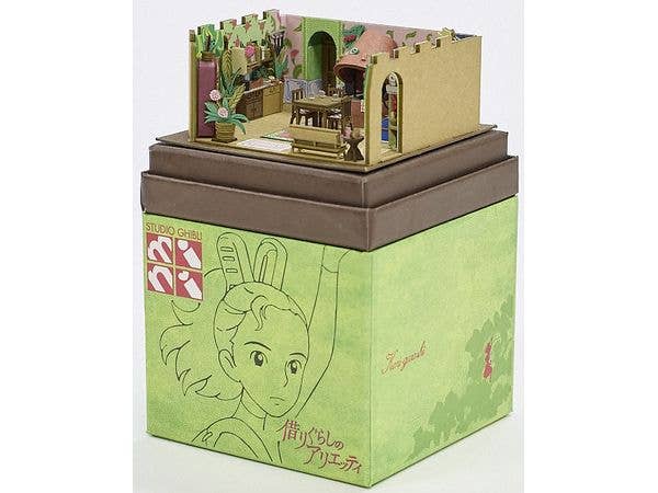 Miniatuart Kit Studio Ghibli mini PLUS+ Arrietty's Living Room