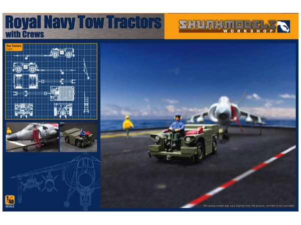 Royal Navy Tow Tractors with Crews
