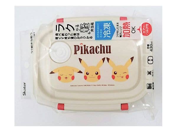 Pokemon: Pikachu Face Raku Karu Lunch Box (S) 430ml