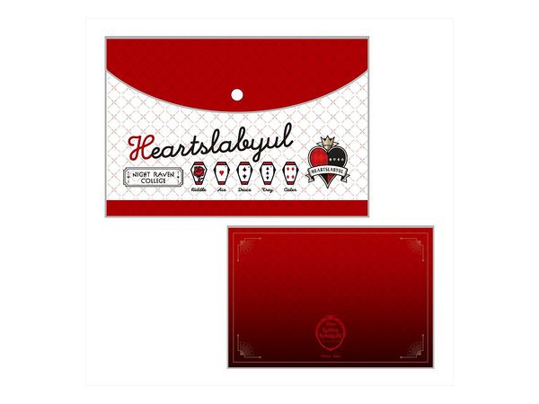 Disney: Twisted-Wonderland: Clear Flat Case A: Heartslabyul