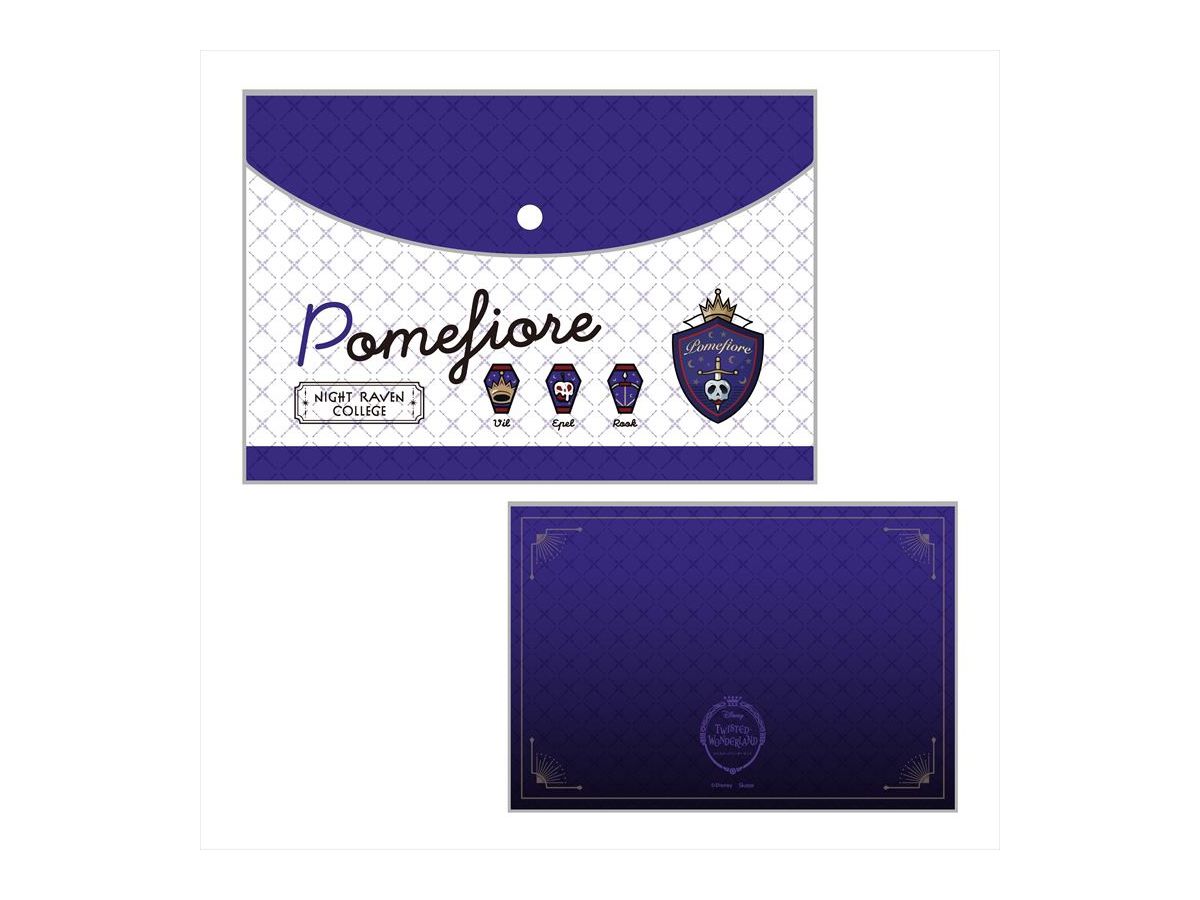 Disney: Twisted-Wonderland: Clear Flat Case E: Pomefiore
