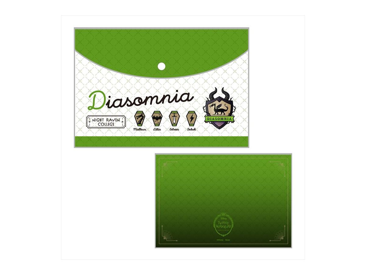 Disney: Twisted-Wonderland: Clear Flat Case G: Diasomnia