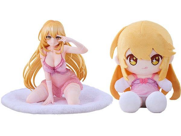 A Certain Scientific Railgun T: Misaki Shokuhou: Negligee Ver. Figure & Plushie Set