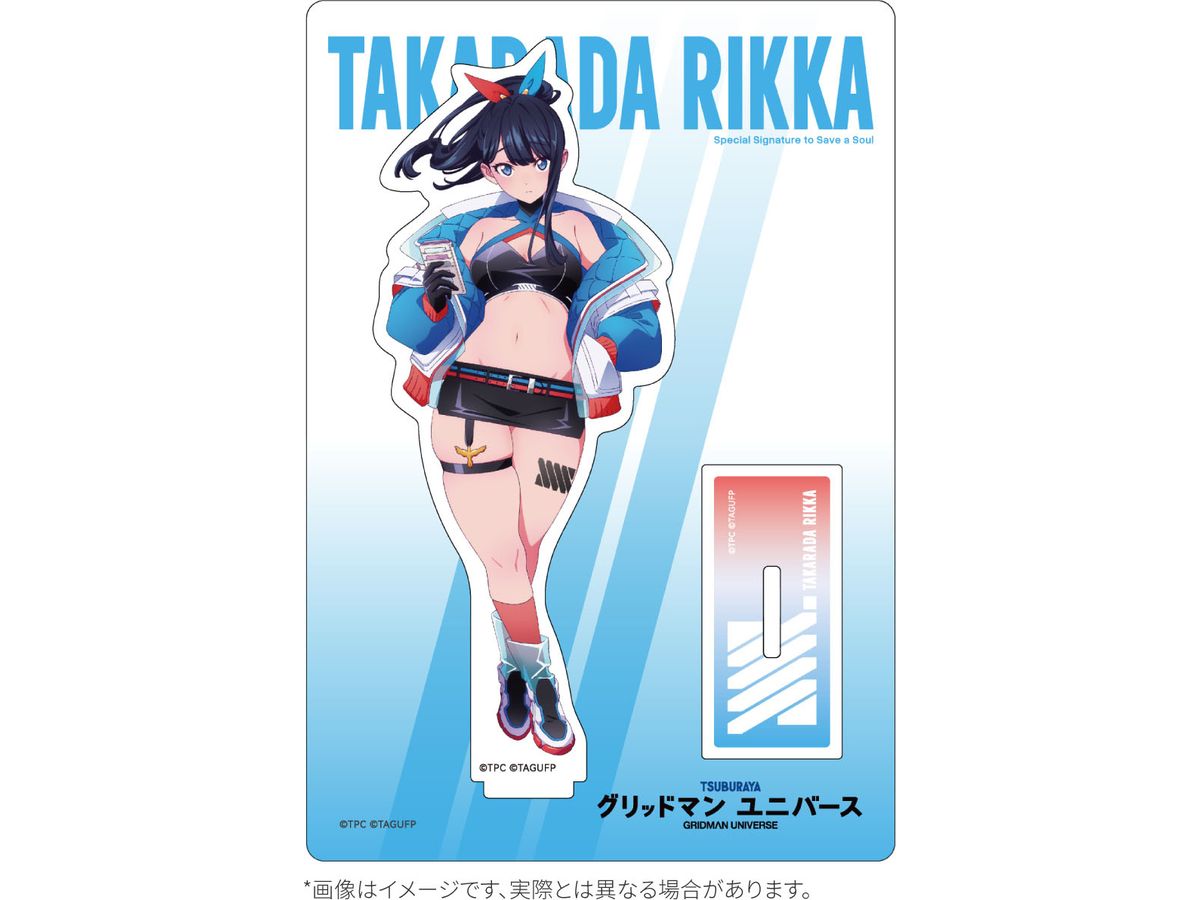 Gridman Universe Dreamy Divas Ver. Acrylic Stand Rikka Takarada