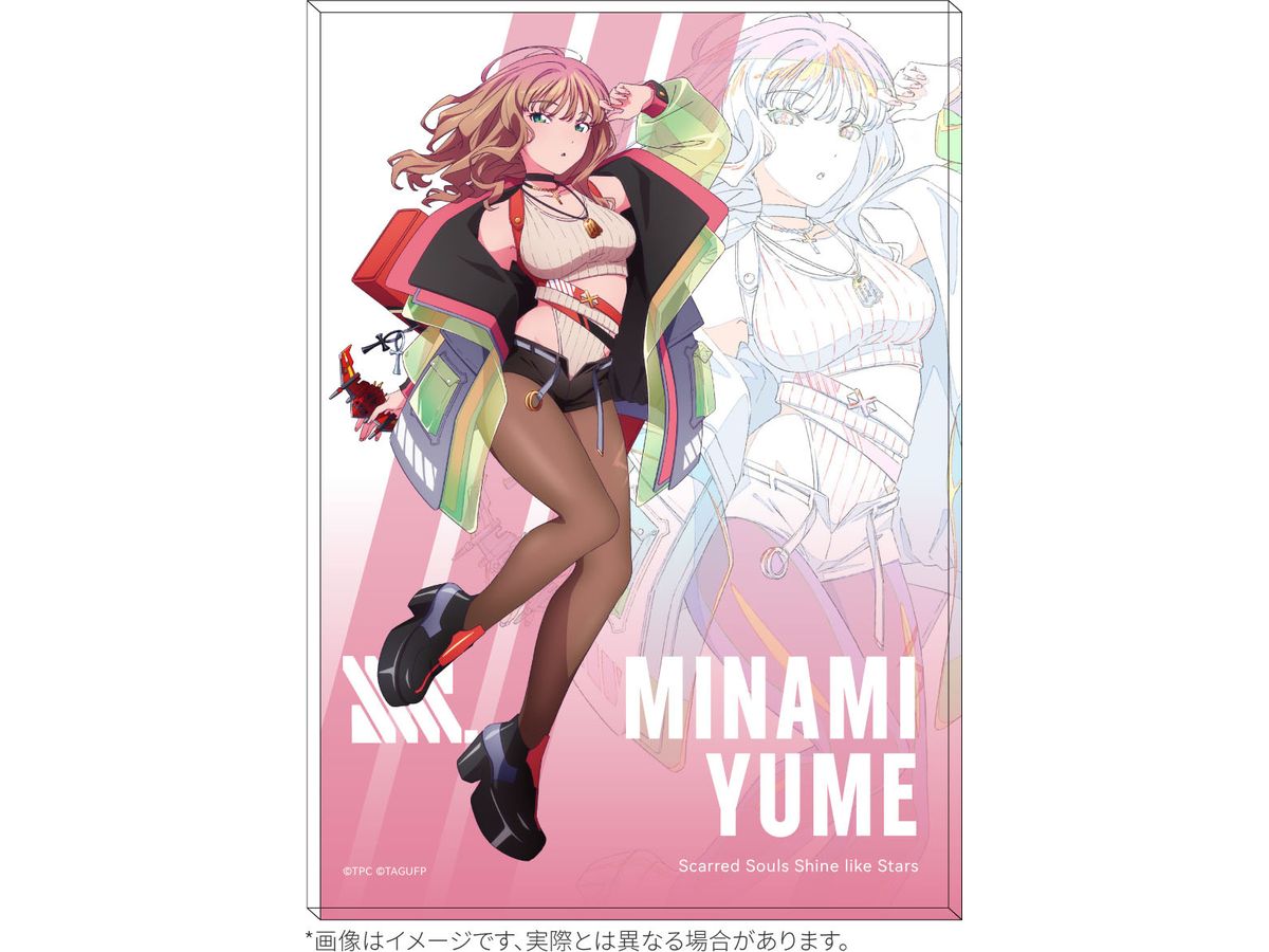 Gridman Universe Dreamy Divas Ver. Acrylic Block Yume Minami