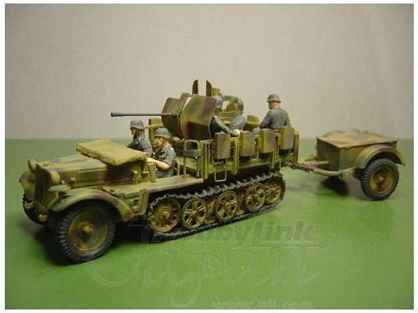 Halbkettenzugmasch mit 2cm FlaK 38