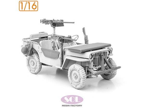 WWII American 1/4-ton General-Purpose Truck Detail-Up Set (for Takom)