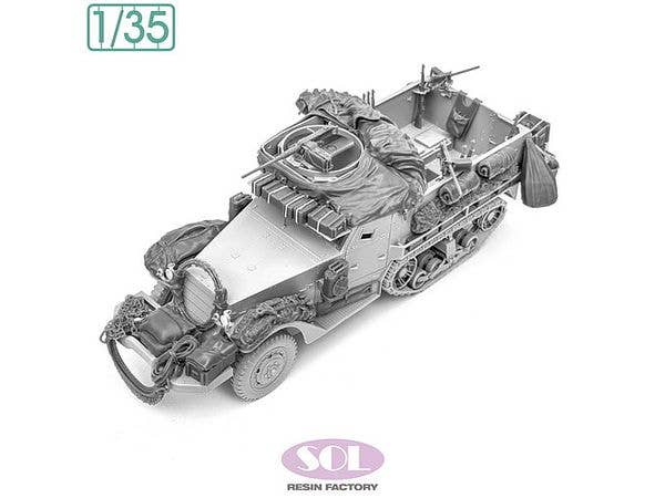 WWII US M3A1 Half-Track Accessory Set (for Dragon)