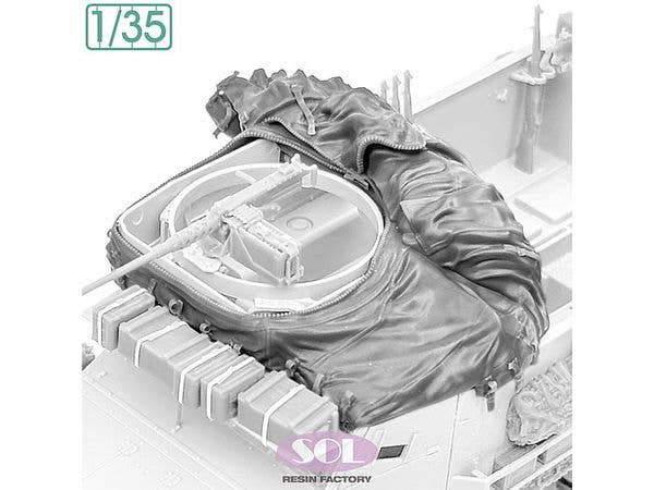 WWII US M3A1 Half-Track Canvas Top (for Dragon)