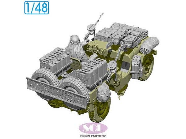 WWII British SAS 1/4 Ton 4x4 Patrol Car Conversion Kit Ver.2