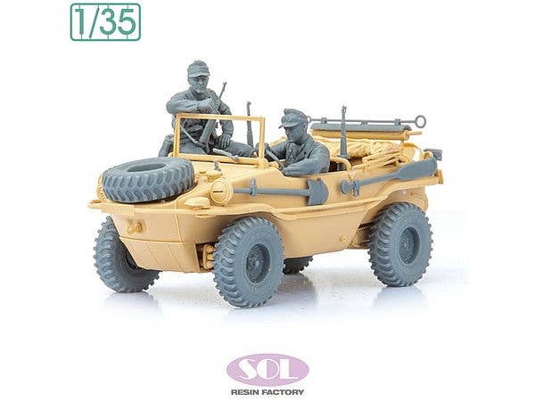 WWII German Schwimmwagen Type 166 Upgrade Kit #2 (for Tamiya Kits)