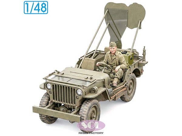 WWII U.S. Army 1/4ton 4x4 Truck Follow Me Full Kit