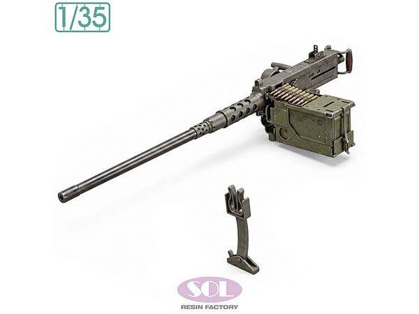 WWII U.S. M2 MB .50 Caliber Machine Gun & Traveling Lock