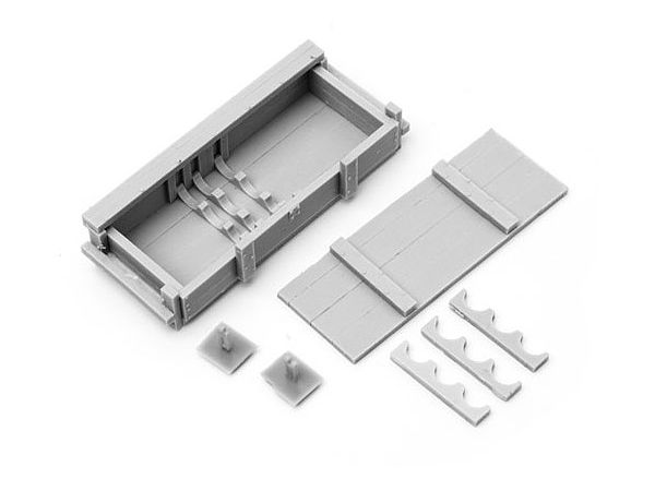 WWII German Tiger I Heavy Tank 8.8cm KwK 36 L / 56 Armor Penetrating Ammo Box (2pcs)
