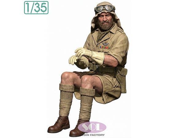 WWII British SAS 1/4 Ton Patrol Car Crew #1