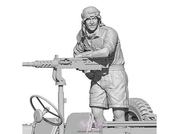 WWII British SAS 1/4 Ton Patrol Car Crew #3