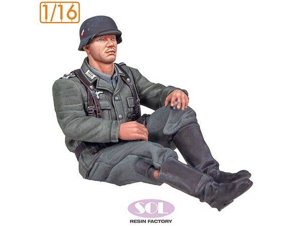 Officer for WWII German KS750 with Sidecar (for SOL MODEL)