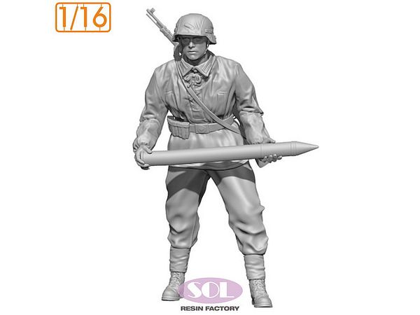 WWII German anti-tank artillery loader 2