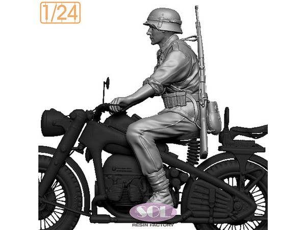 Rider1 for WWII German KS750 (3D Printed Kit)