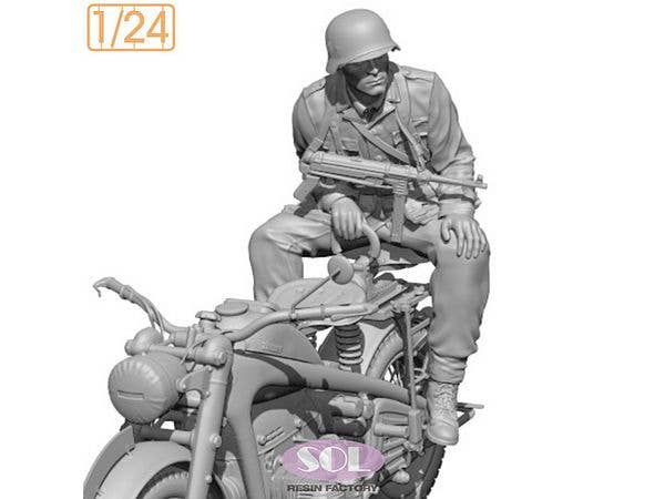 Rider2 for WWII German KS750 (3D Printed Kit)