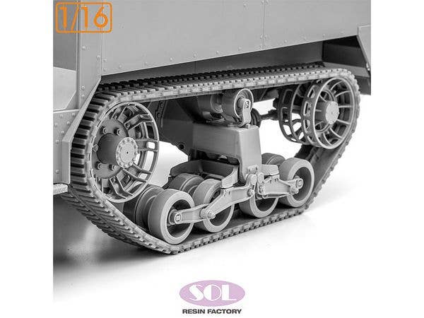 WWII US M3A1 Half-Track Tracks (for Andy's Hobby Kits)