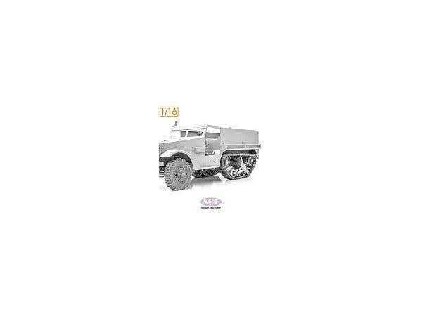 WWII US M3A1 Half-Track Weighted Wheels & Track Set with Anti-slip Chain (for Andy's Hobby Kits)