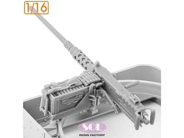 WWII US M2 .50 Cal Machine Gun for M3/M3A1 Halftrack