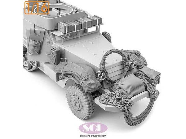 WWII US M3A1 Half-Track Accessory Set A