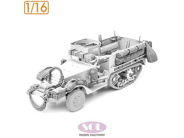 WWII US M3A1 Half-Track Accessory Full Set