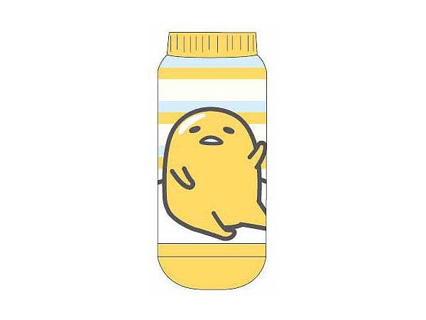 Mokkomoko Socks Sanrio Gudetama Border Ladies 23-25cm