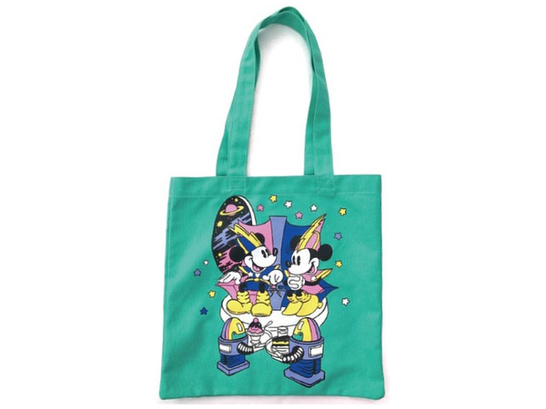 Disney Character Color Tote Bag Space Ship