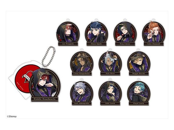 Disney: Twisted-Wonderland: Trading Slide Keychain Vol.3 1Box 11pcs