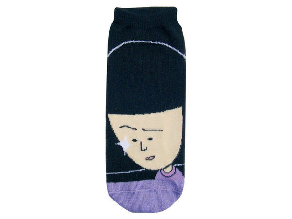 Character Socks Chibi Maruko-chan Noguchi-san Up Ladies (23-25cm)