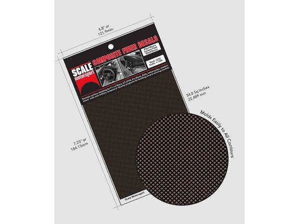 Carbon Kevlar Plain Weave Decal Series 1200