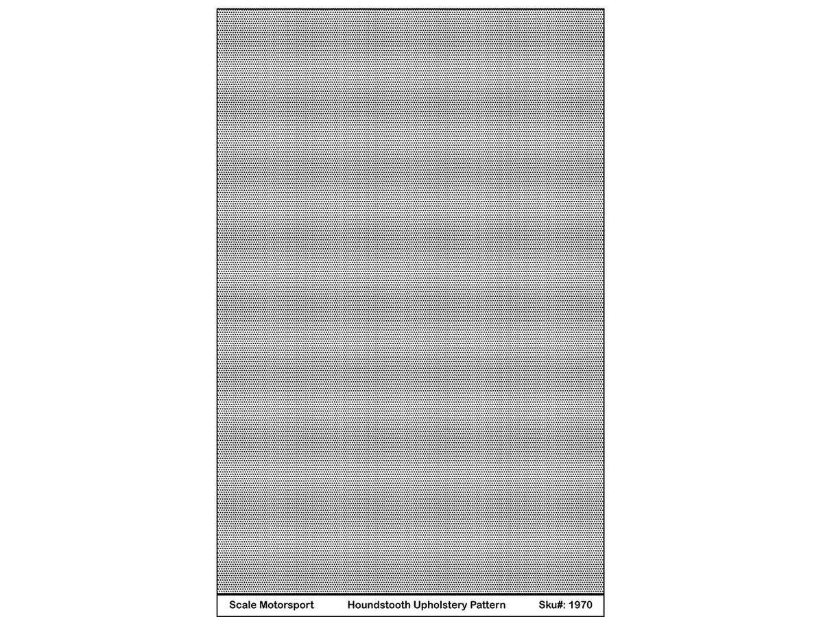 Houndstooth Upholstery Decal SKU #1970