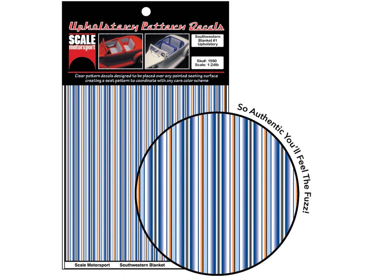Southwest Blanket #1 Upholstery Decal SKU #1980